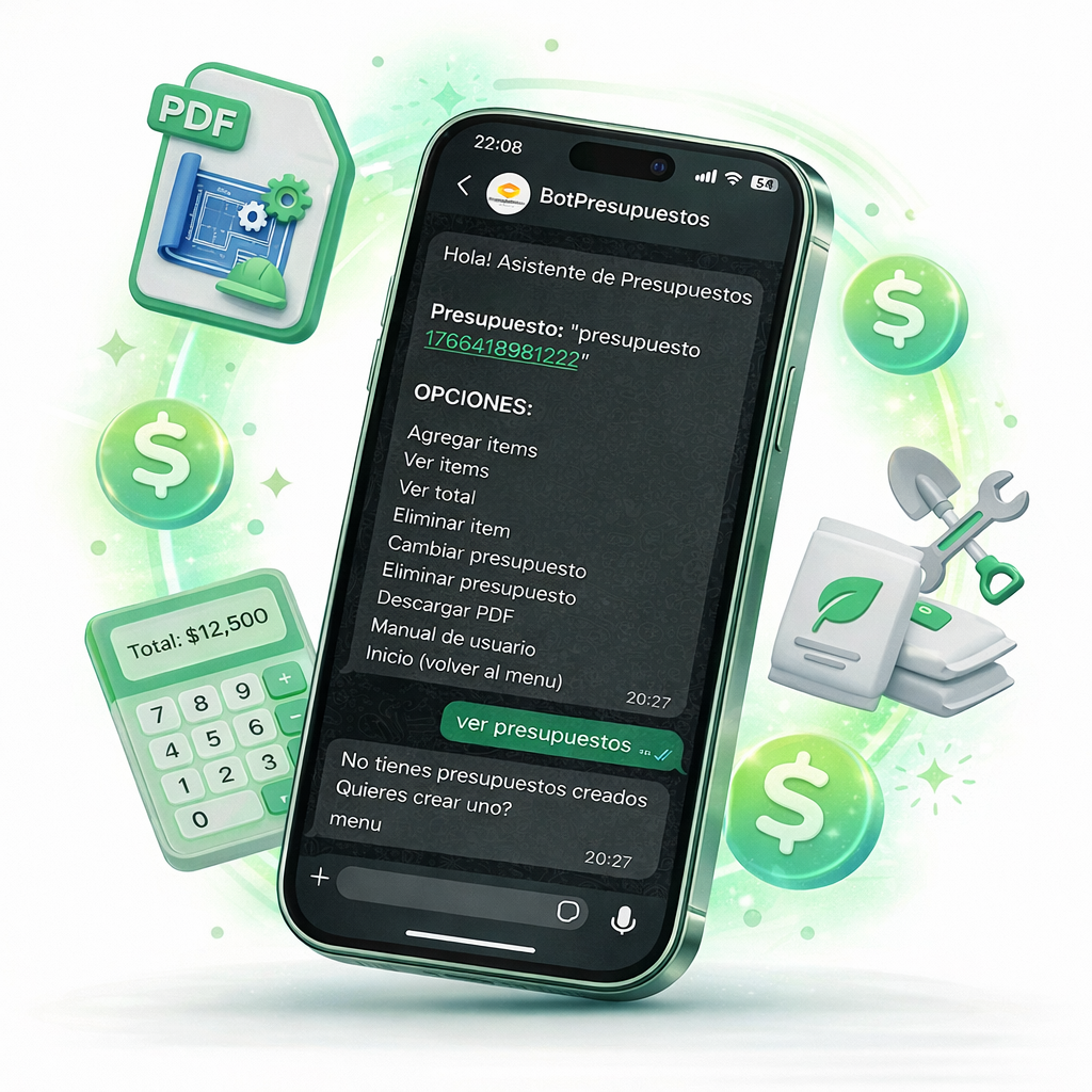 Presupuestos Monsalves - Bot de WhatsApp